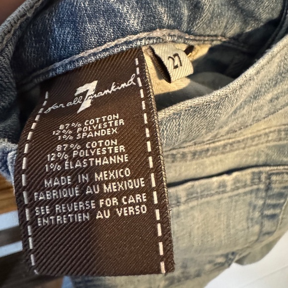 ✨ 7 For All Mankind Low Rise Y2K Jeans ✨ - Picture 2 of 7